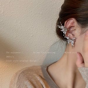 Liquid Metal Butterfly Earrings/Ear Clip